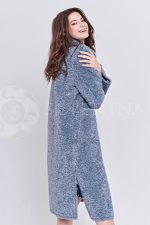 goluboe 5 150x225 - Пальто из букле серо-синего цвета П-002
