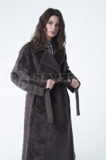 lev301604 150x225 - Пальто комбинированное с мехом овчины и песца ИТ-ПР-1440