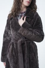 lev301620 150x225 - Пальто комбинированное с мехом овчины и песца ИТ-ПР-1440