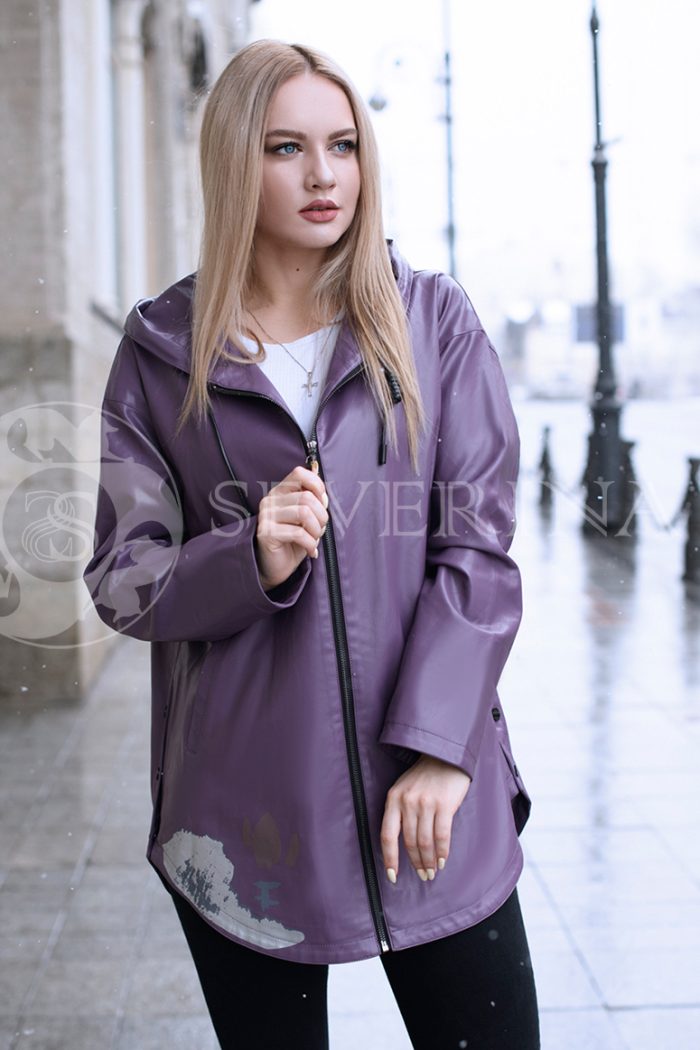 gen4688 700x1050 - Куртка из итальянской экокожи фиолетового цвета Э-001
