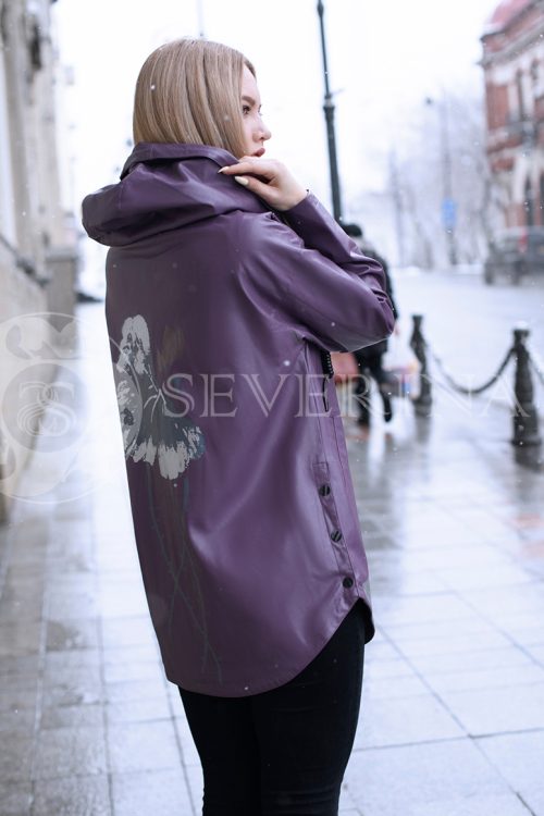 gen4692 500x750 - Куртка из итальянской экокожи фиолетового цвета Э-001
