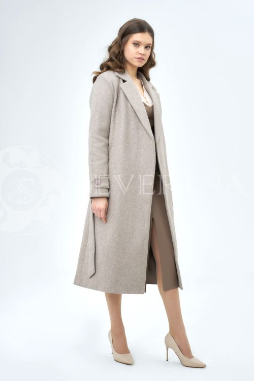 bezhevoe palto 500x750 - Пальто классическое цвета camel ИФВ-137