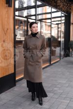 palto kapuchino 4 150x225 - Пальто-тренч классический оливкого цвета TH-0346