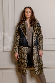 palto leopard jekomeh 2 187x280 - Пальто с леопардовым принтом комбинированное с экокожей СМ-546